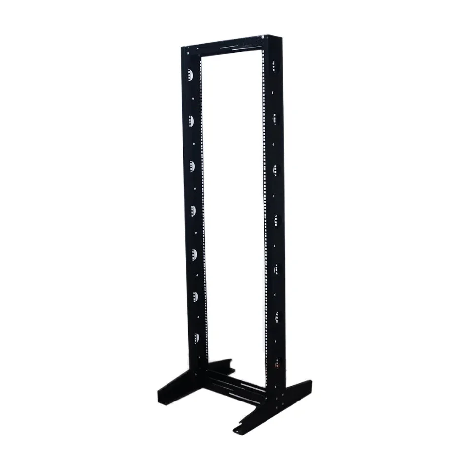 RACK DE PISO ABIERTO 36U NEGRO