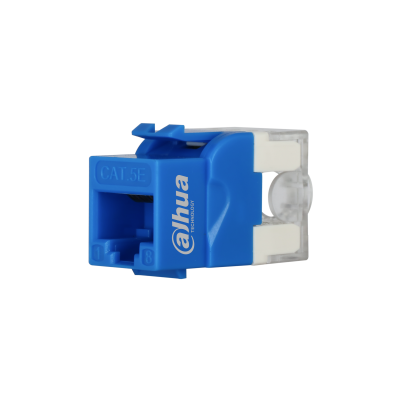 JACK COUPLER DAHUA CAT5E 180GRADOS (PONCHADO)