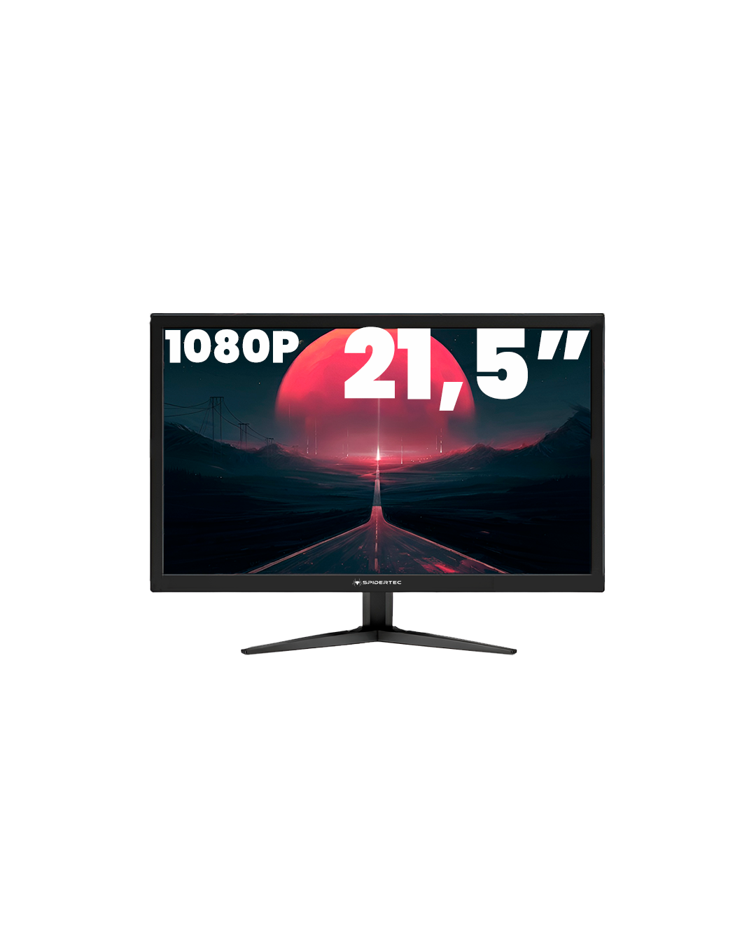 MONITOR SPIDERTEC 21.5" LED FHD 1080P 75HZ HDMI VGA