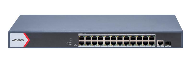 SWITCH HIKVISION 24 PORT GIGABIT SMART POE