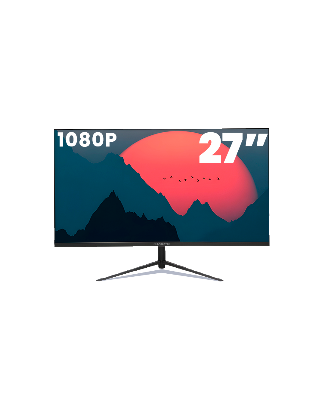 MONITOR SPIDERTEC 27" LED FHD 1080P 100HZ HDMI VGA AUDIO SPEAKER