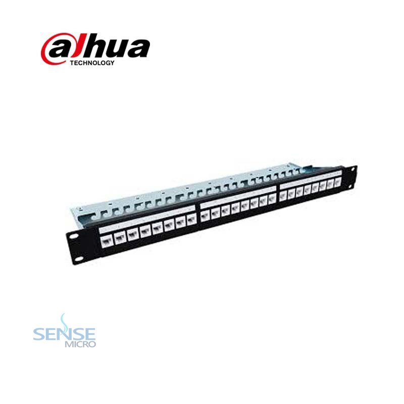 PATCH PANEL DAHUA 24 PUERTOS CAT6 1U 