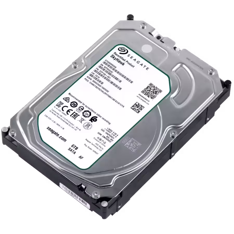DISCO DURO SEAGATE SKYHAWK 6TB SATA III ESPECIAL CCTV 24/7