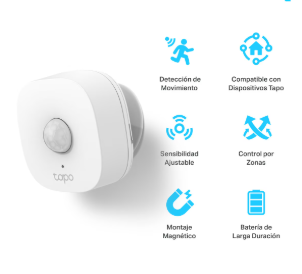 SENSOR DE MOVIMIENTO INALAMBRICO TPLINK TAPO