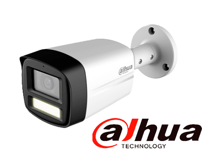 BULLET DAHUA 2MP 1080P SMART DUAL LIGHT IR40M - AUDIO DOS VIAS - MIC SPEAKER - METAL IP67