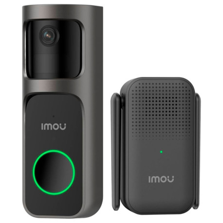 TIMBRE IMOU 2K QHD AUDIO MIC RECARGABLE 5000MAH WIFI