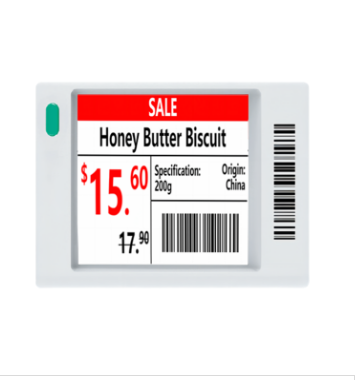 ETIQUETA DE ESTANTE ELECTRONICA DAHUA ESL 1.54" PANTALLA BWR