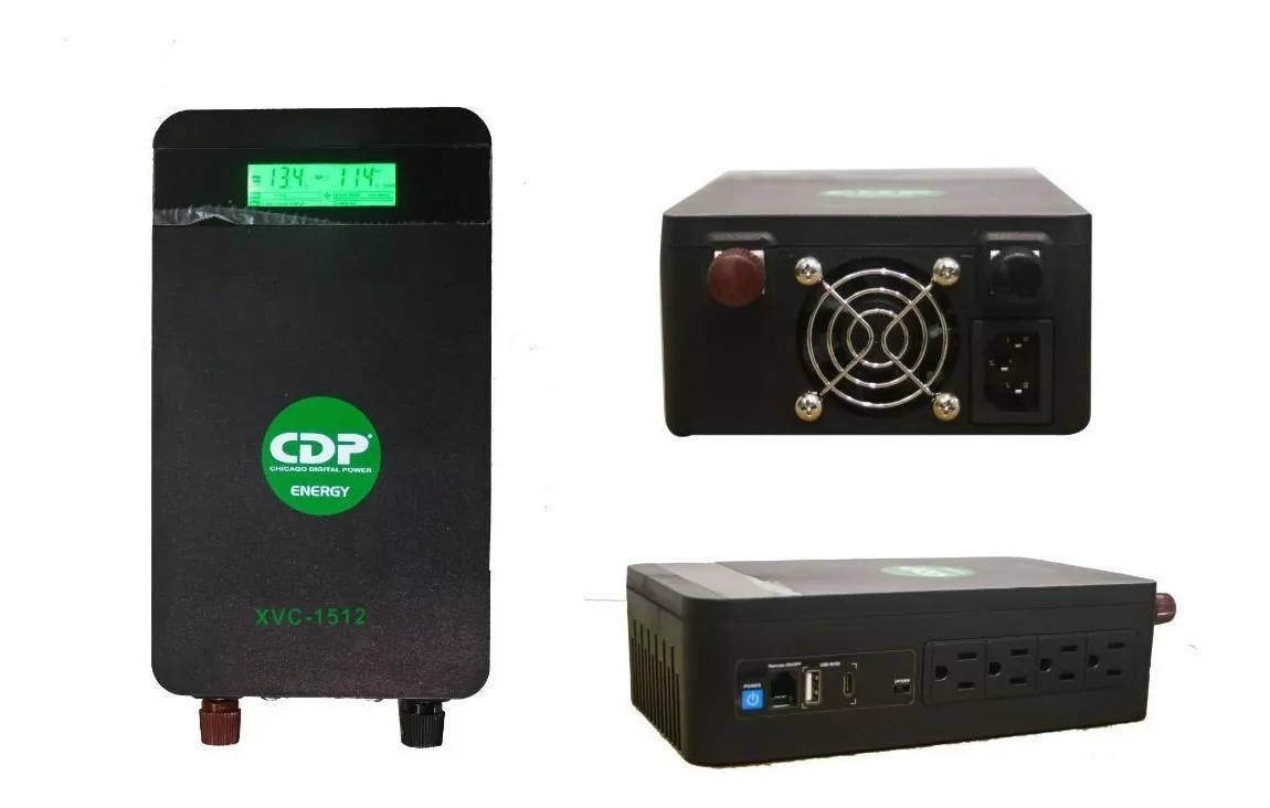 INVERSOR CARGADOR UPS CDP 12VDC 1500VA