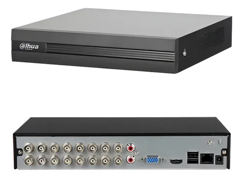 DVR DAHUA 16CH 1080P WIZSENSE 5EN1 H265+ AUDIO DOS VIAS / SMD PLUS - COOPER