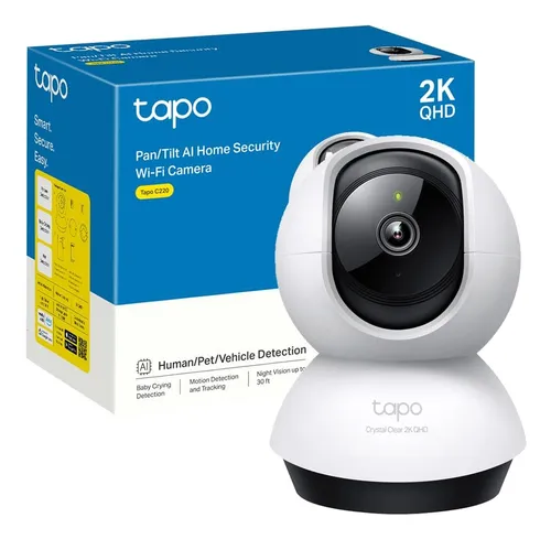 CAMARA TP-LINK TAPO WI-FI 360 GRADOS CON VISTA 2K 4MP