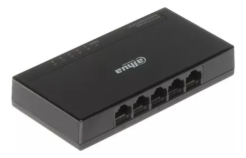 SWITCH DAHUA 5 PUERTOS GIGABIT 10/100/1000MBPS METAL