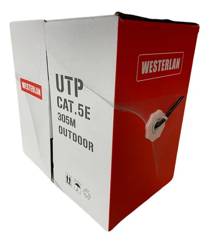 CABLE UTP CAT5 OUTDOOR 305MTS
