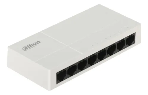 SWITCH DAHUA 8 PUERTOS GIGABIT 10/100/1000MBPS METAL