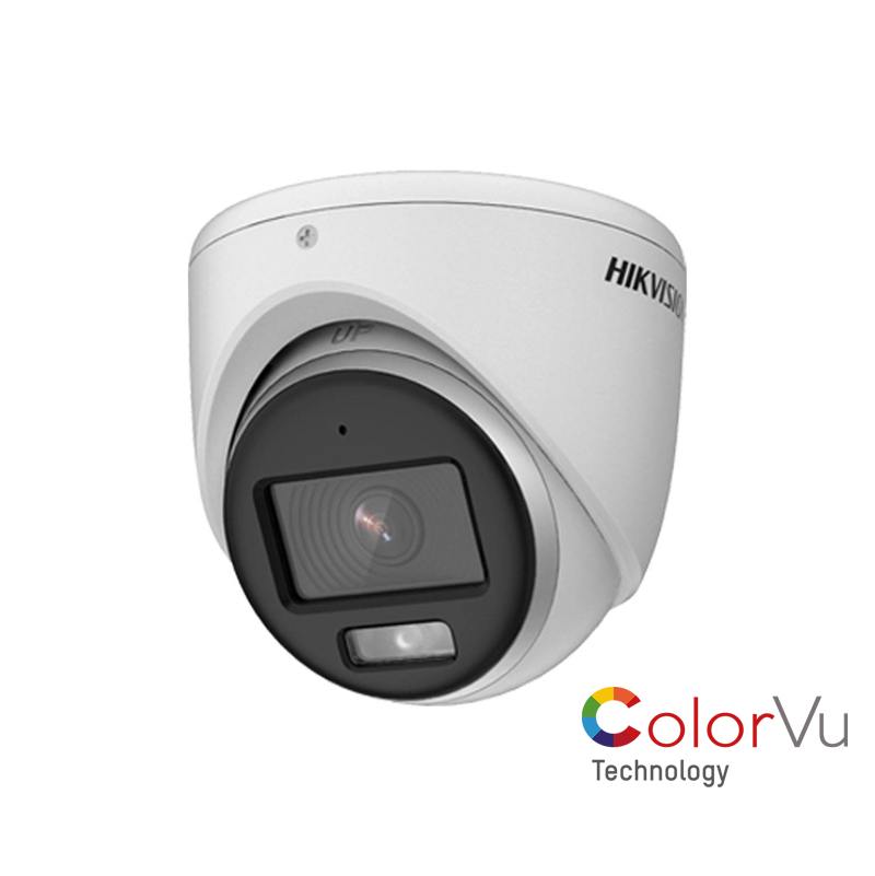 CAMARA DOMO HIKVISION COLORVU 5MP 3K 2.8MM MICROFONO