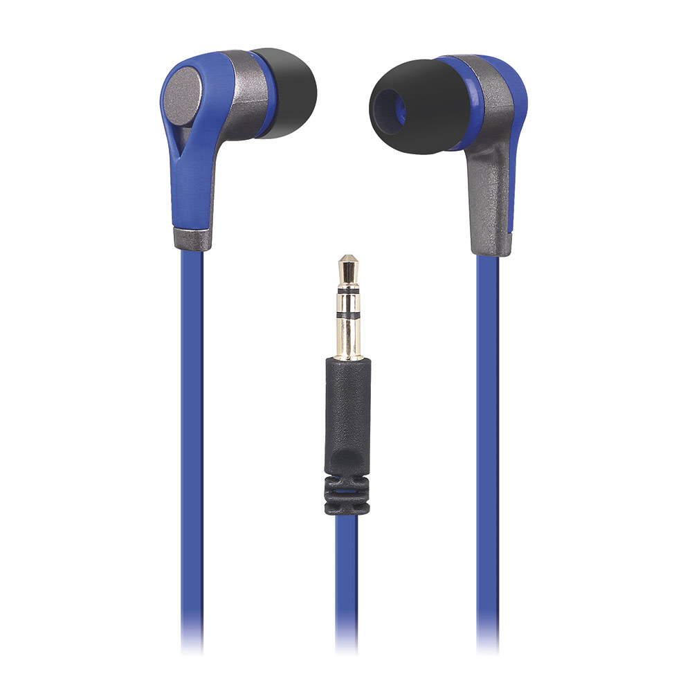AUDIFONOS AURICULARES UNNO TEKNO ROCKBUDS 3.5MM AZUL