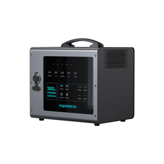 MARSRIVA POWER STATION 1000W 1228.8WH 48V 25600MAH LIFEPO4