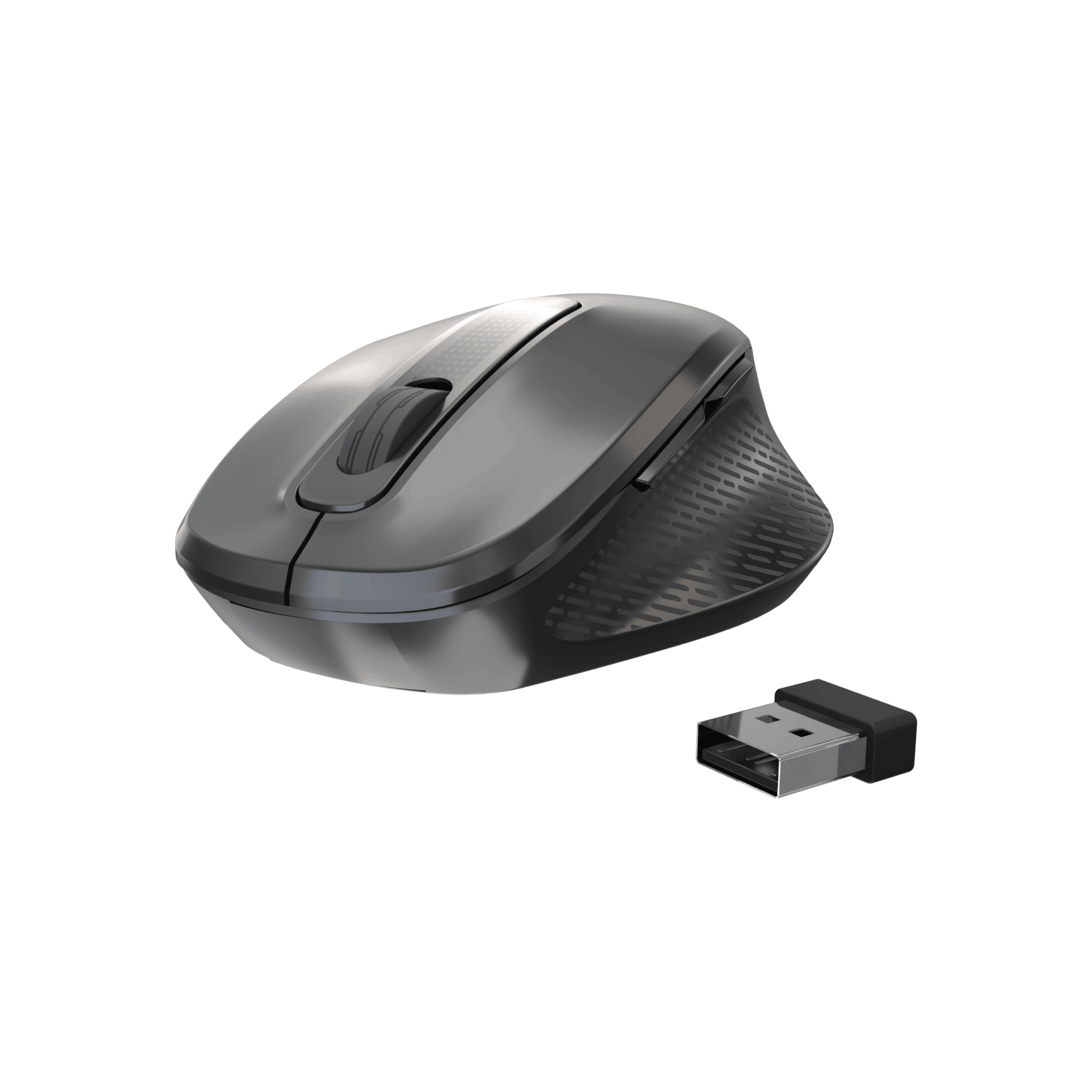 MOUSE UNNO TEKNO GLIDEPRO DOBLE BLUETOOTH + USB INALAMBRICO SILENCIOSO 1600DPI