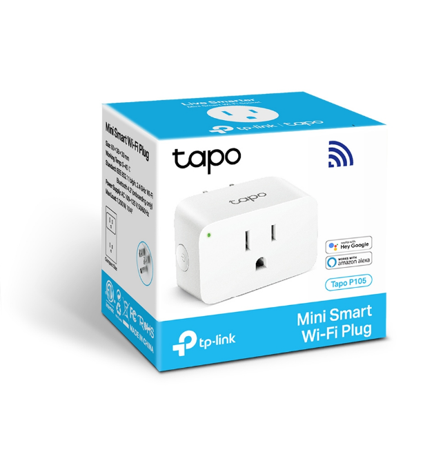 ENCHUFE INTELIGENTE SMART TP-LINK TAPO MINI PLUG P105