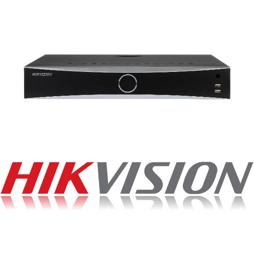 NVR HIKVISION 32CH 16CH-POE ACUSENSE 4K RECON. FACIAL