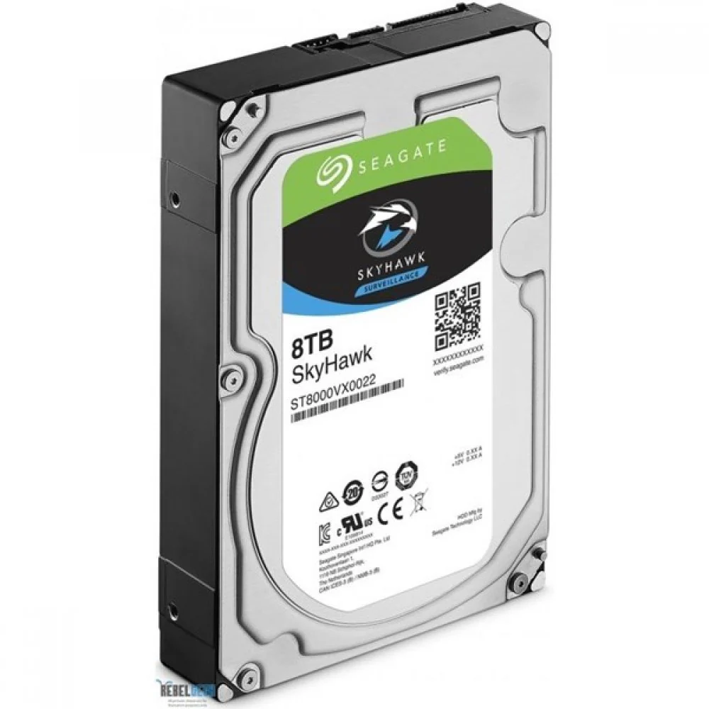 DISCO DURO SEAGATE SKYHAWK 8TB SATA III ESPECIAL CCTV 24/7