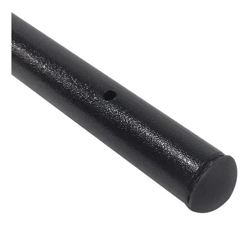 TUBO DE CERCO DE ESQUINA METALNET 5 HILOS NEGRO