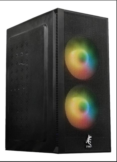 CASE STRIG SQUAMATA ITX 2FAN CONTROLADOR CONTROL MOLEX