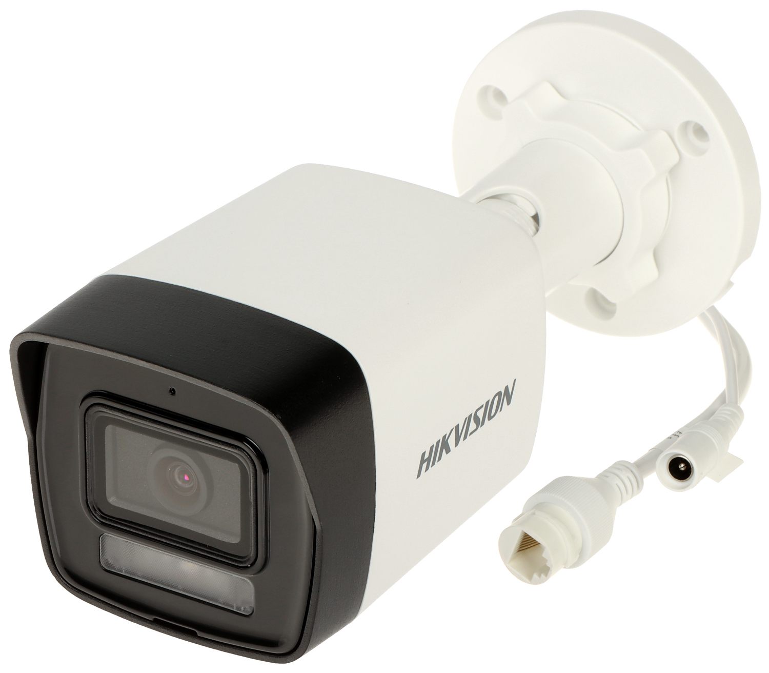 BULLET HIKVISION 4MP 2.8MM SMART HYBRID LIGHT IP POE MICROFONO