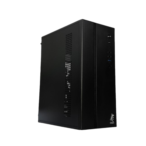 CASE STRIG POGONA ATX ITX CON FUENTE 550W