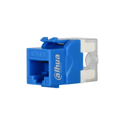 JACK COUPLER DAHUA CAT6 180GRADOS (PONCHADO)